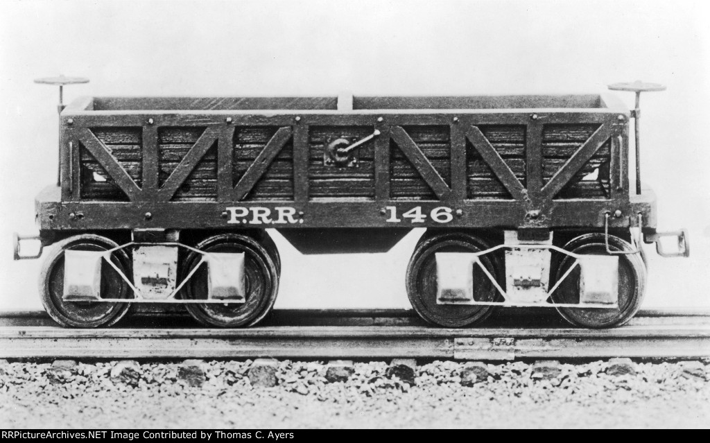 PRR 146, Civil War Era Open Hopper, c. 1864